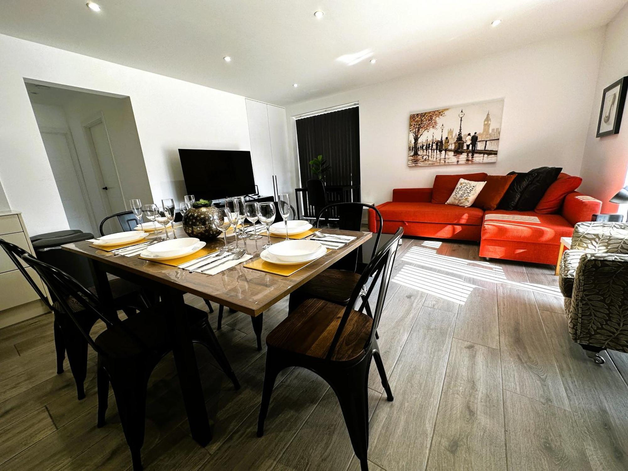 Paradigm Court, Modern 2-Bedroom Apartment F2, Оксфорд Экстерьер фото
